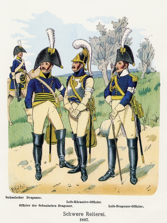 schwere Reiterei 1807